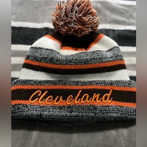 Cleveland Browns beanie hat